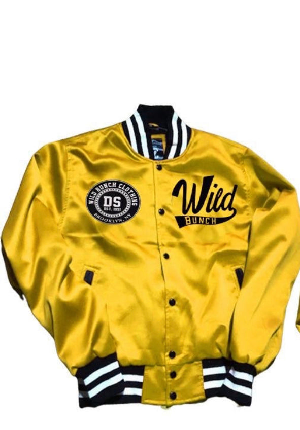 Wildbunch Satin Varsity Jacket