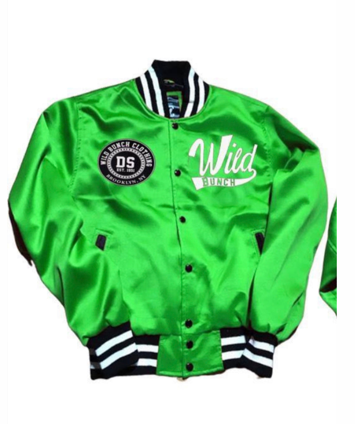 Wildbunch Satin Varsity Jacket